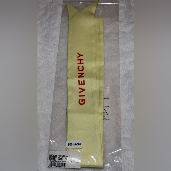 Givenchy Bandeau Lemonade Thin Scarf - Picture 5 of 5